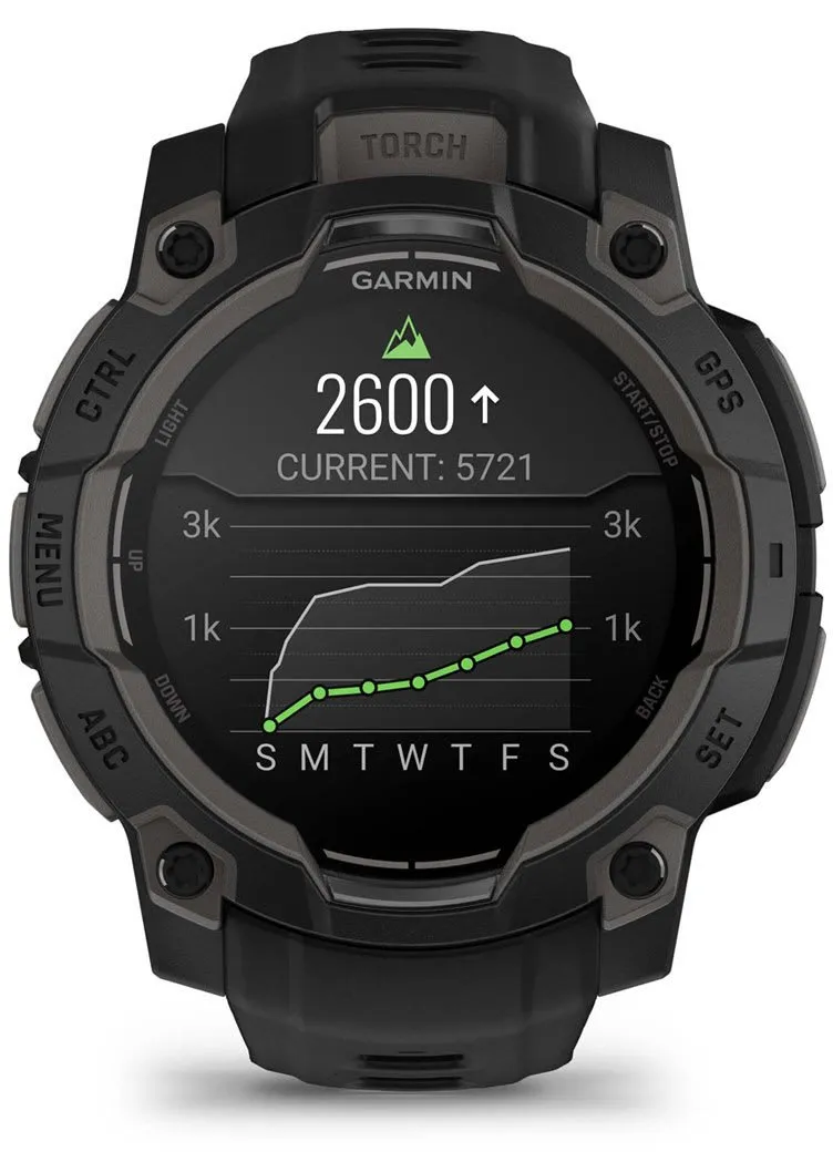 Orë Garmin Instinct 3 AMOLED, 45 mm, e zezë - 8