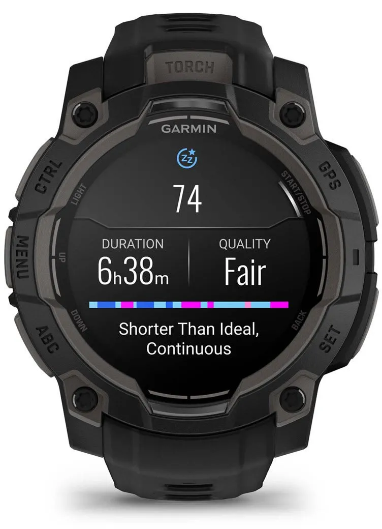 Orë Garmin Instinct 3 AMOLED, 45 mm, e zezë - 9