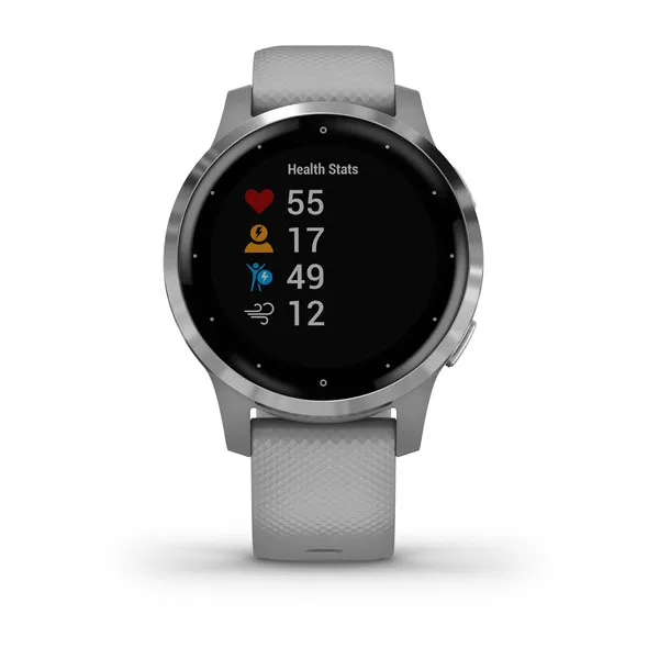 Orë e mençur Garmin Vivoactiv 4S, e hirtë/ argjendtë - 5