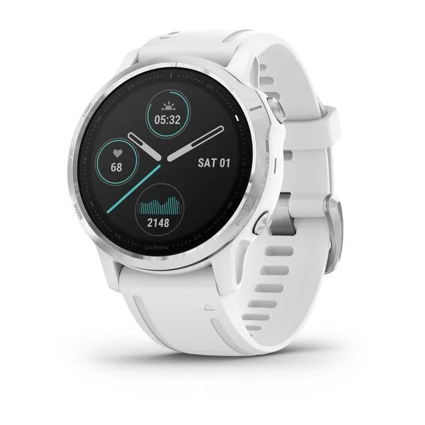 Orë e mençur Garmin Fenix 6S, e bardhë/ argjendtë - 1