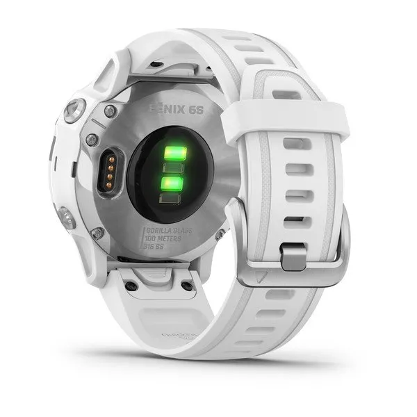 Orë e mençur Garmin Fenix 6S, e bardhë/ argjendtë - 10