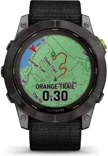 Orë Smart Garmin Enduro 2, e zezë - 2