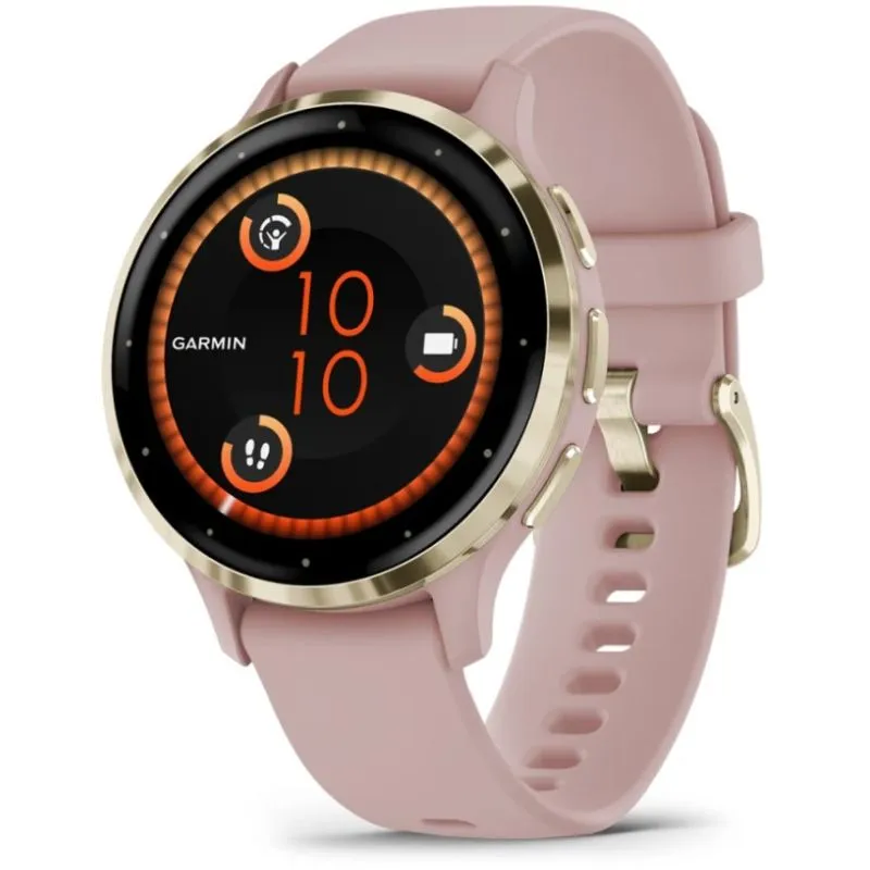 Orë e mençur Garmin Venu 3S – Rozë / Gold - 1