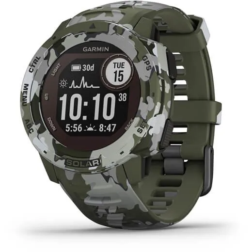 Orë e mençur Garmin Instinct SOLAR – Camo Edition - 1