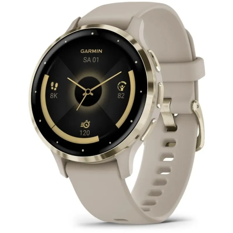 Smartwatch Garmin Venu 3S, 41 mm, AMOLED, GPS, Gri - 1