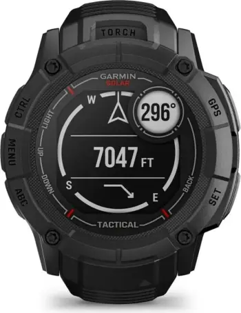 Ora sportive Garmin Instinct 2X Solar Tactical Edition, GPS, karikim solar, e zezë