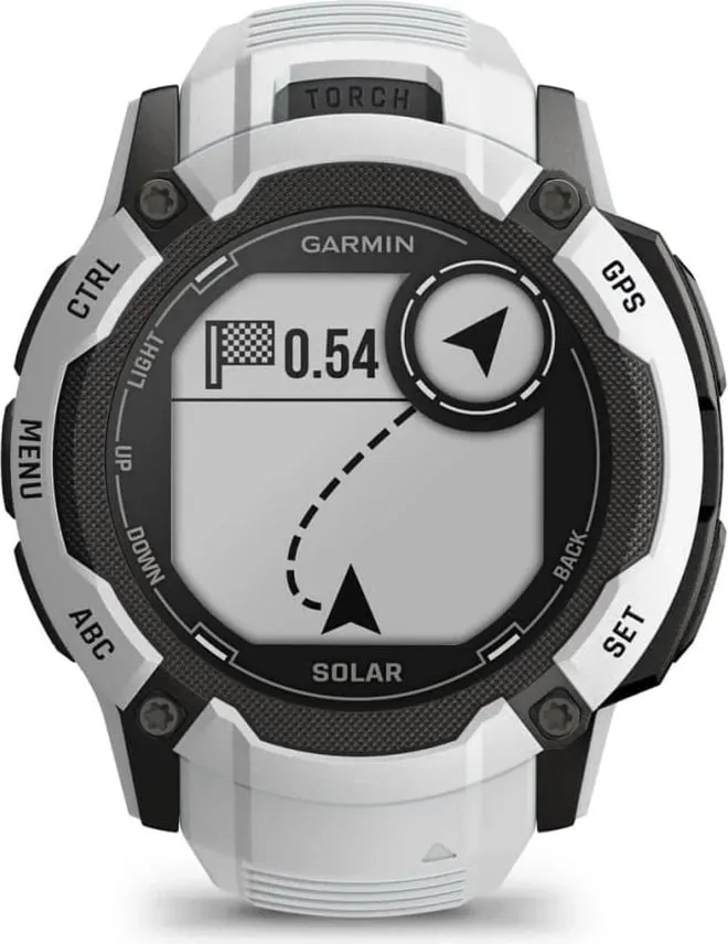 Smartwatch Garmin Instinct 2X Solar, 50mm, GPS, Bardhë - 1