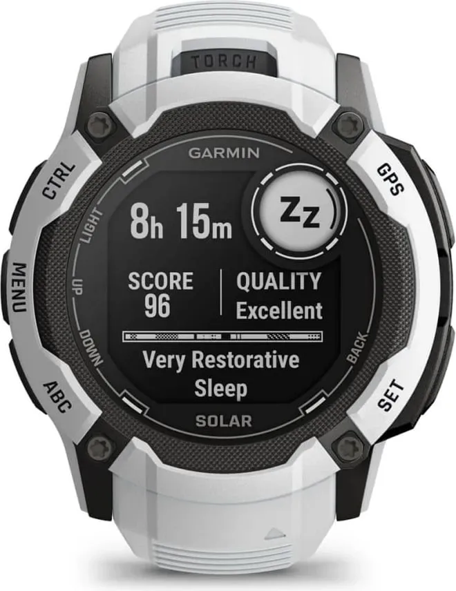 Smartwatch Garmin Instinct 2X Solar, 50mm, GPS, Bardhë - 11