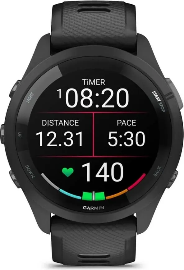 Smartwatch Garmin Forerunner 265, 46 mm, AMOLED, GPS, i zi - 3