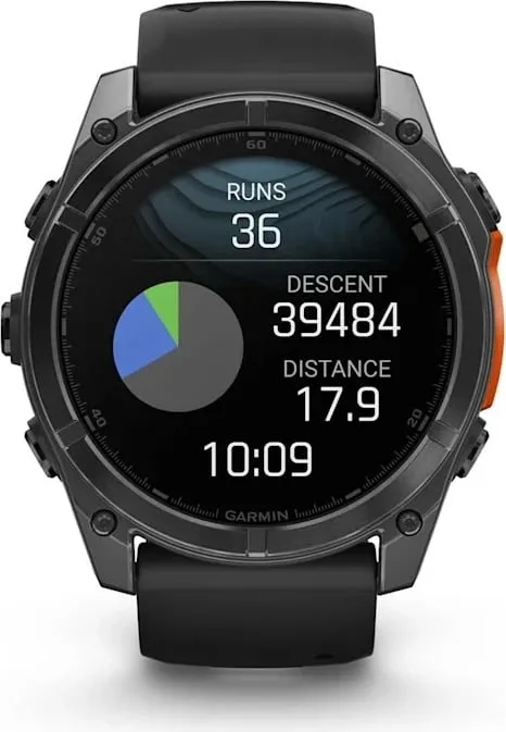 Smartwatch Garmin Fenix 8, 32GB, AMOLED, GPS, zi - 11