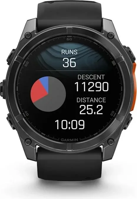 Smartwatch Garmin Fenix 8, 32GB, AMOLED, GPS, zi - 9