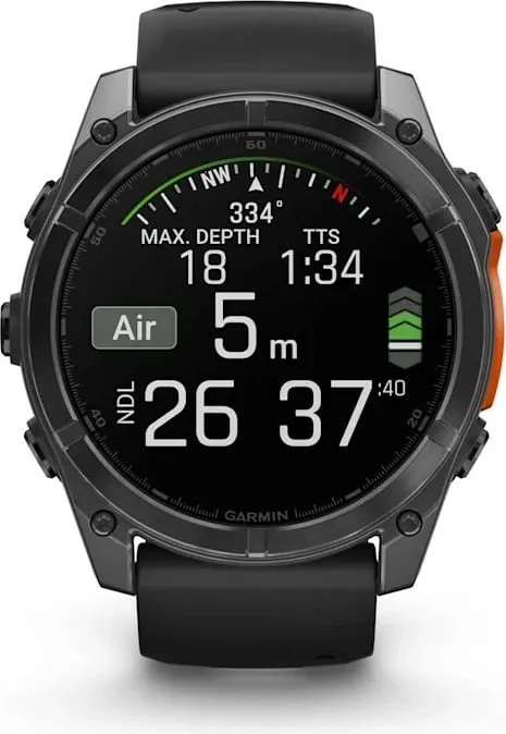 Smartwatch Garmin Fenix 8, 32GB, AMOLED, GPS, zi - 10