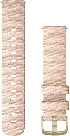 Rrip zëvendësues Garmin 20mm najlon, rozë, kapëse weissgold