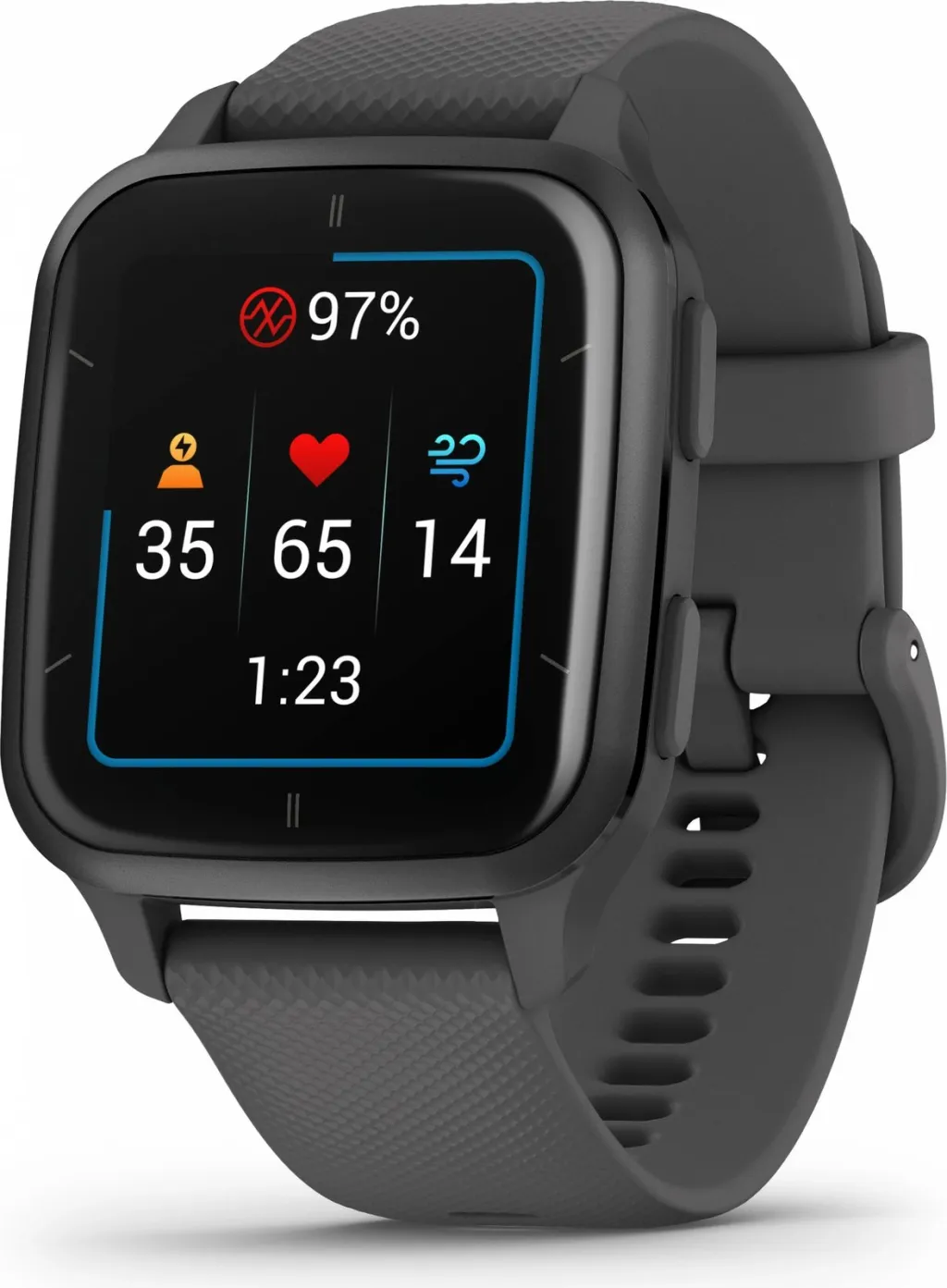 Smartwatch Garmin Venu Sq 2 40mm, AMOLED, Shadow Gray - 2