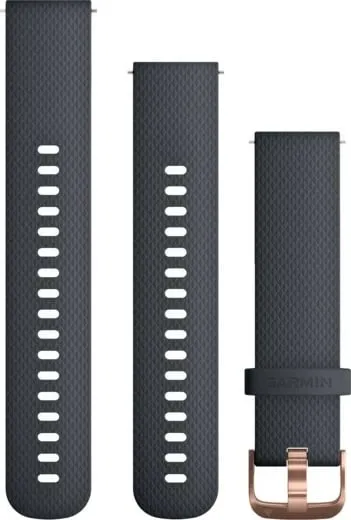 Rrip silikoni Garmin Quick Release 20mm, për Smartwatch, kaltër - 1