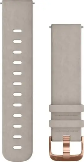 Rrip smartwatch Garmin 010-12691-07, zamak, 20mm, rose gold