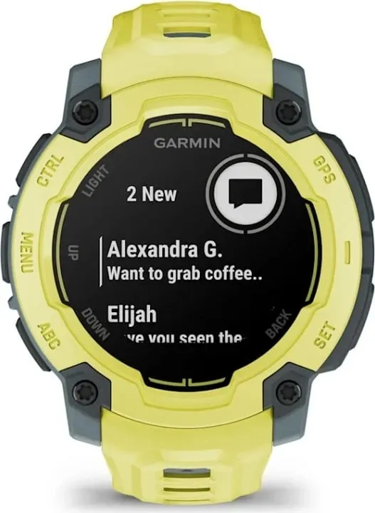 Smartwatch Garmin Instinct E, 45 mm, GPS, Lime - 11