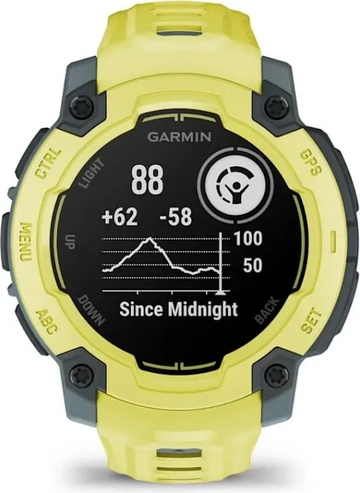 Smartwatch Garmin Instinct E, 45 mm, GPS, Lime - 7