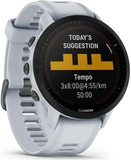 Smartwatch Garmin Forerunner 955, 32GB, GPS, Whitestone - 3