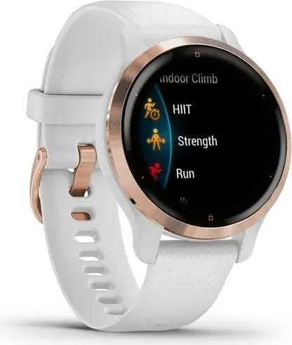 Smartwatch Garmin Venu 2S, AMOLED, GPS, Wi-Fi, e bardhë - 3