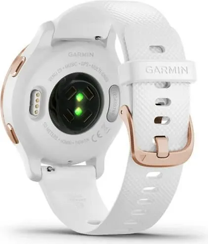 Smartwatch Garmin Venu 2S, AMOLED, GPS, Wi-Fi, e bardhë - 7