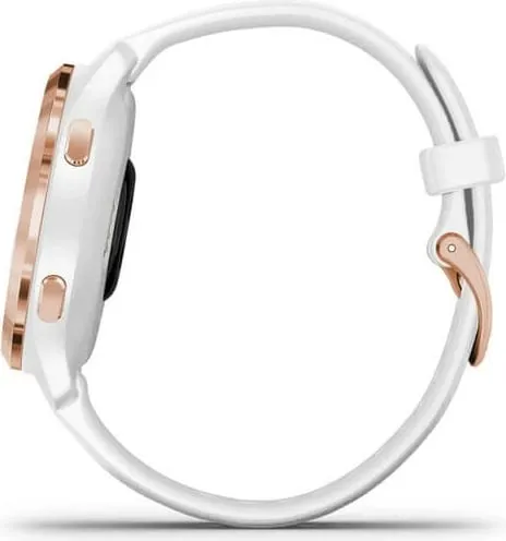 Smartwatch Garmin Venu 2S, AMOLED, GPS, Wi-Fi, e bardhë - 8
