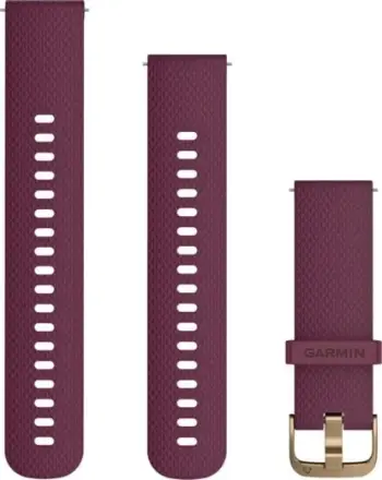 Bandë Garmin Forerunner 645/645 Music/vívoactive 3/vívoactive 3 Music, silikon, 20 mm, gold