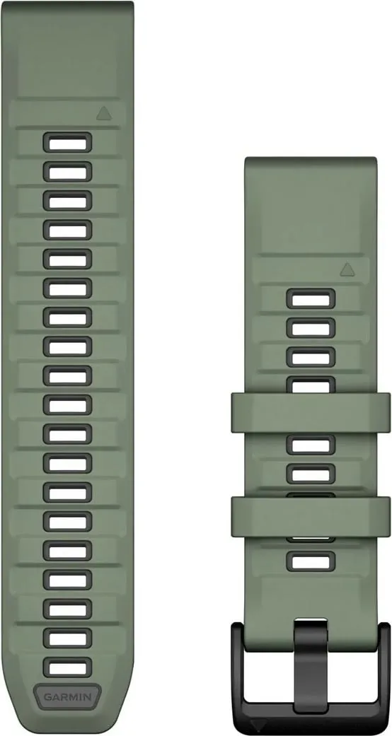 Rríp silikoni Garmin QuickFit për smartwatch, 22 mm, i gjelbër - 1