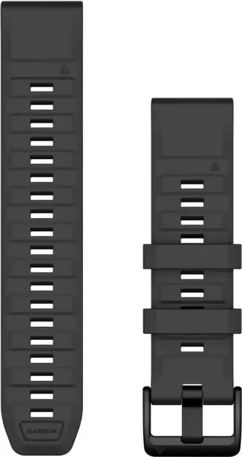 Rrip silikoni Garmin QuickFit për Smartwatch, 22mm, grafit