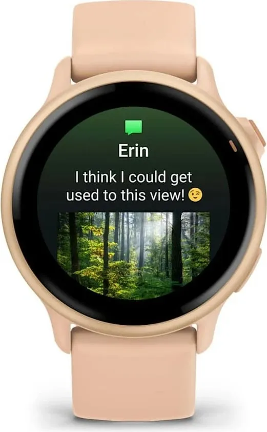 Ora smart Garmin vívoactive 6, 42mm, GPS, rozë metalike - 2