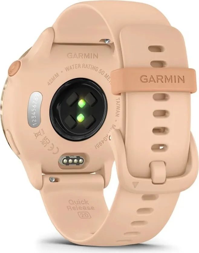 Ora smart Garmin vívoactive 6, 42mm, GPS, rozë metalike - 7