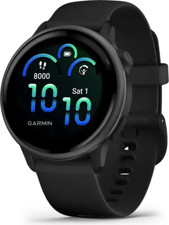 Ora sportive Garmin Vivoactive 6, ekran AMOLED, GPS, e zezë Slate