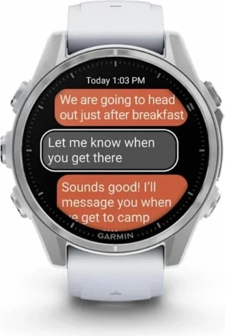 Orë sportive Garmin Fenix 8 AMOLED, 43mm, GPS, e zezë - 13