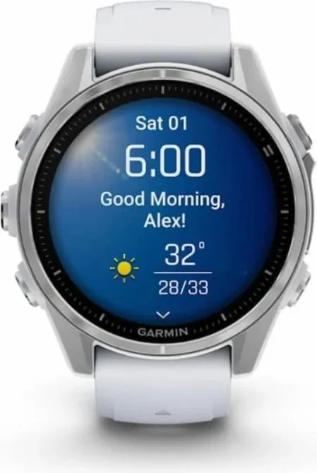 Orë sportive Garmin Fenix 8 AMOLED, 43mm, GPS, e zezë - 15