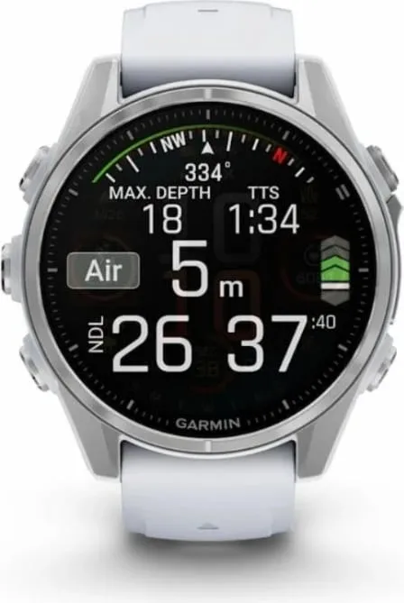 Orë sportive Garmin Fenix 8 AMOLED, 43mm, GPS, e zezë - 10