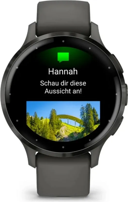 Smartwatch Garmin Venu 3S, AMOLED, 1.2", GPS, Gri - 4