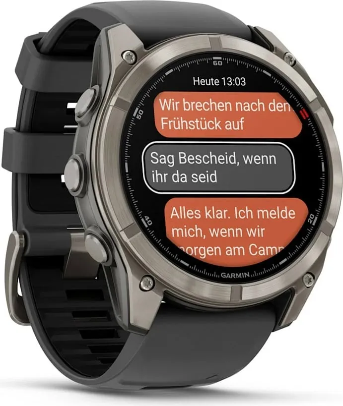 Smartwatch Garmin fenix 8 Pro 51mm graphit/titan - 3