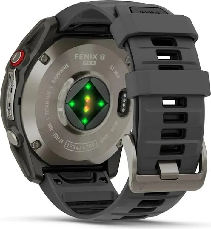 Smartwatch Garmin fenix 8 Pro 51mm graphit/titan - 4