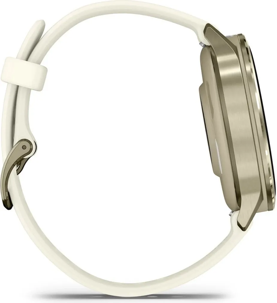 Smartwatch Garmin Venu 4 41mm, silikon, bezhë/lunargold - 4