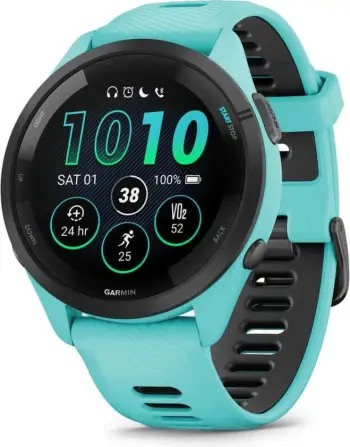 Ora sportive Garmin Forerunner 265, AMOLED, GPS, blu