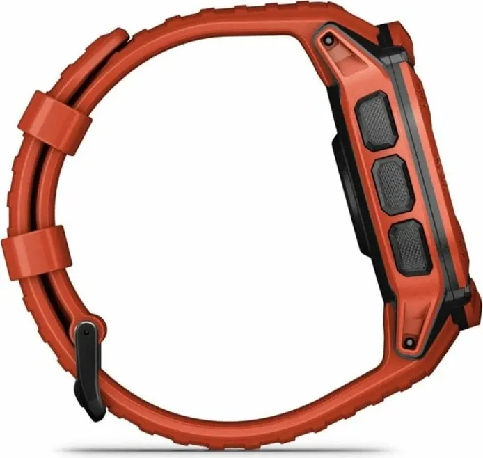 Ora sportive Garmin Instinct 2X Solar, 50mm, GPS, e kuqe - 5