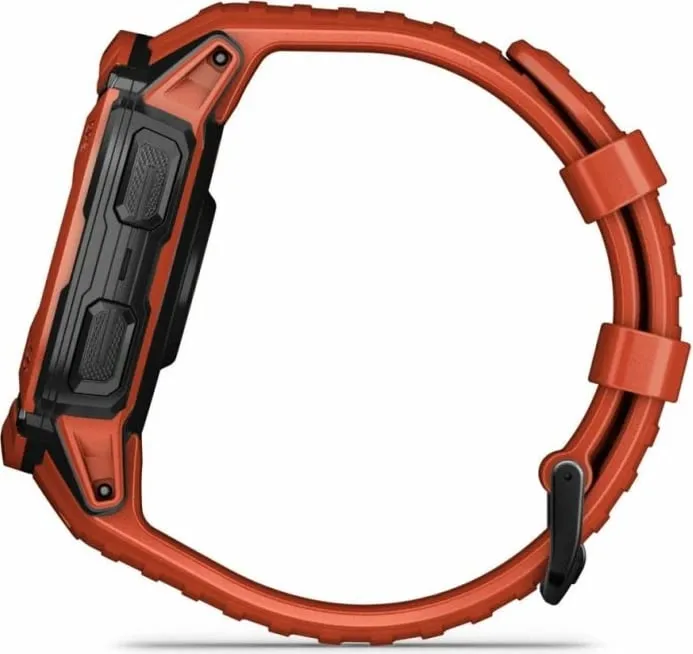 Ora sportive Garmin Instinct 2X Solar, 50mm, GPS, e kuqe - 8