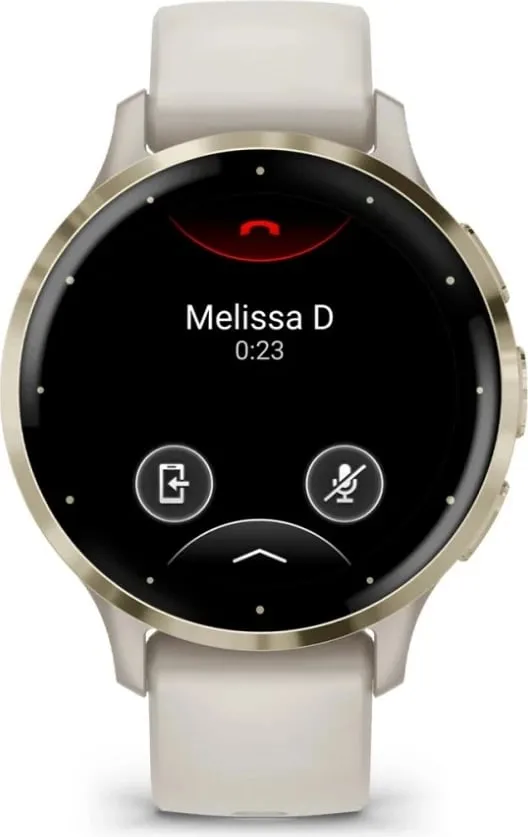 Smartwatch Garmin Venu 3S, 41 mm, AMOLED, Gold, Ivory - 2