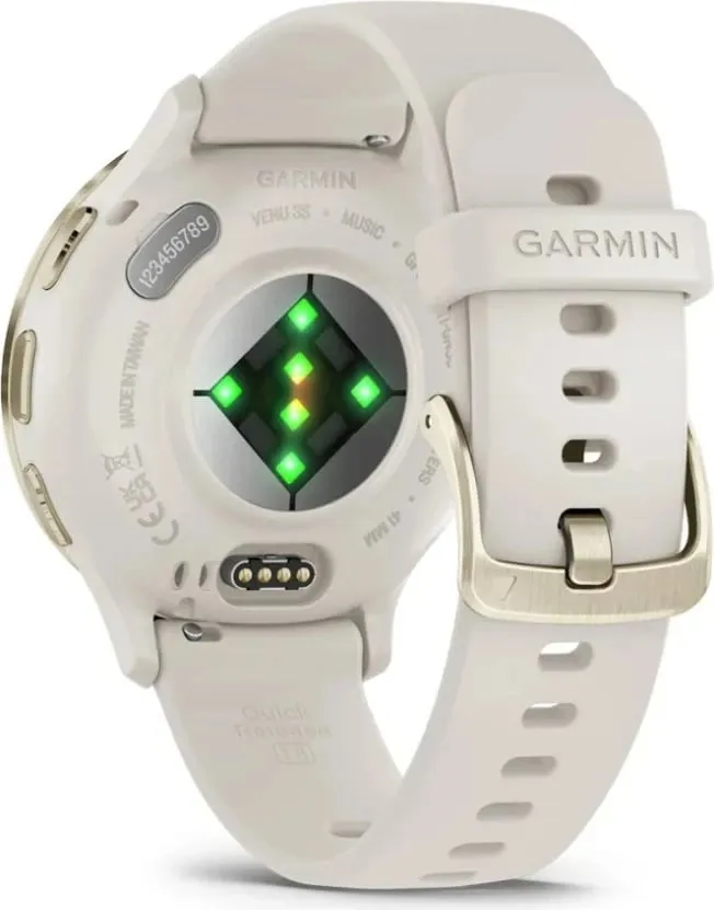 Smartwatch Garmin Venu 3S, 41 mm, AMOLED, Gold, Ivory - 7