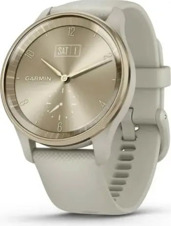 Smartwatch Garmin vívomove Trend, LCD, Touchscreen, GPS, 28.3 g, Krem Ari