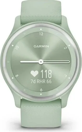 Smartwatch Garmin vívomove Sport, OLED, GPS, Mint - 7