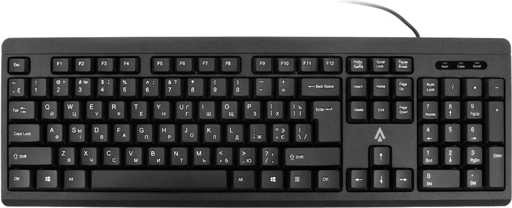Tastierë Accura Murietta ACC-K1401,UA, e zezë - 1
