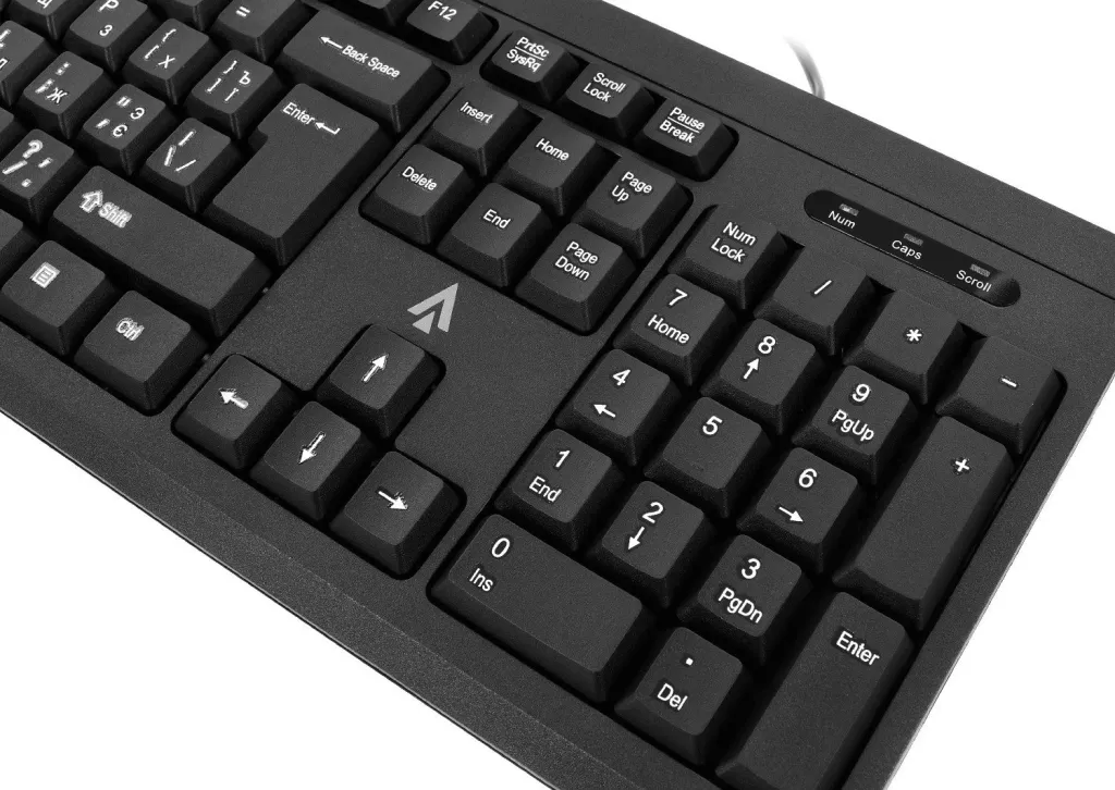 Tastierë Accura Murietta ACC-K1401,UA, e zezë - 4