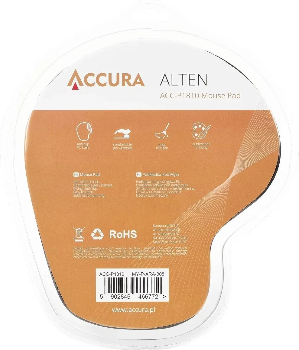 Mauspad Accura Alten ACC-P1810, i zi - 5