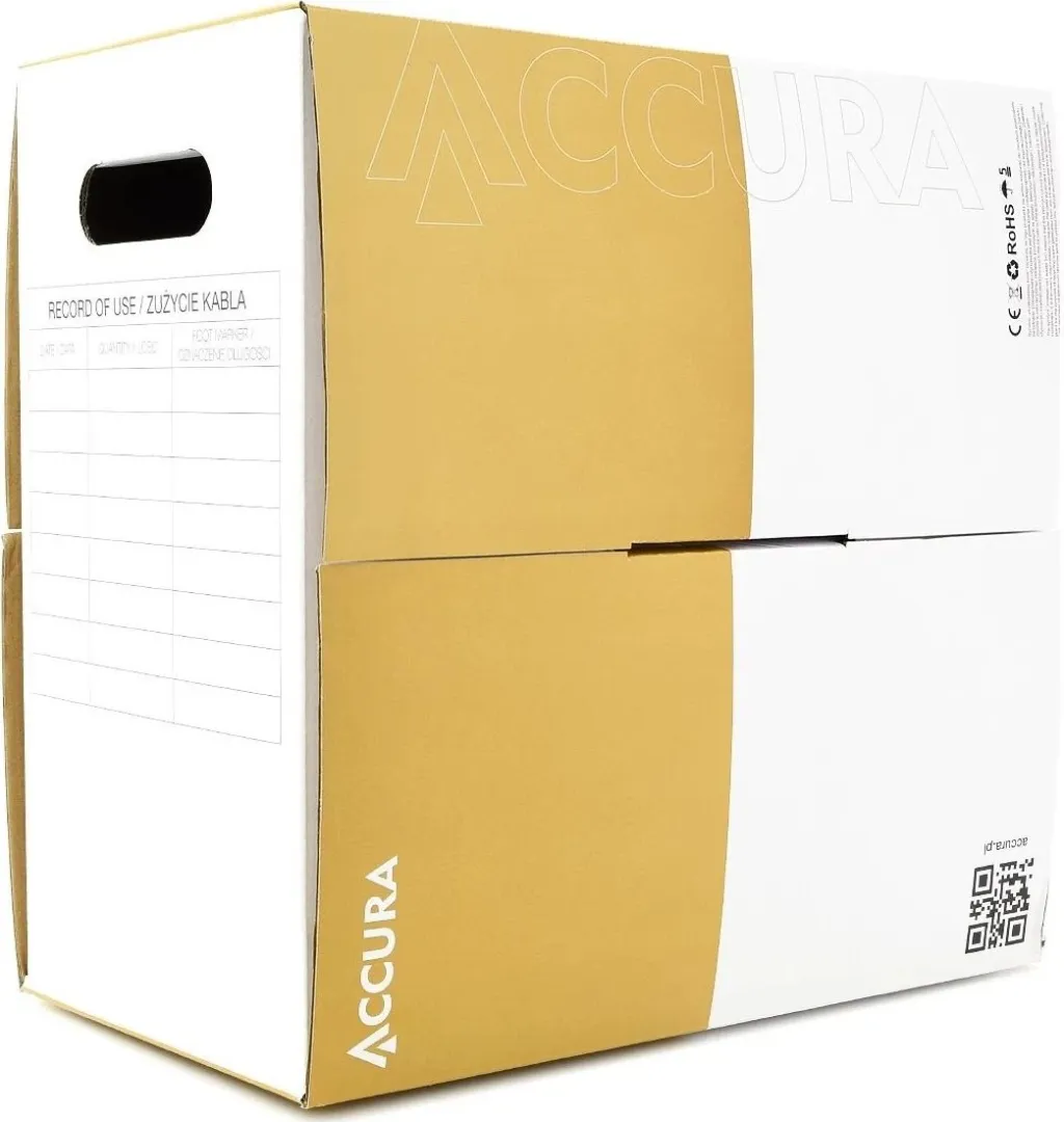 Kabull UTP Accura, Modeli Accurate CCA, 100Mb/s, 305m, i kuq - 1